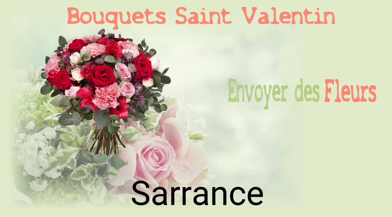 Roses de Saint-Valentin livrées à Sarrance